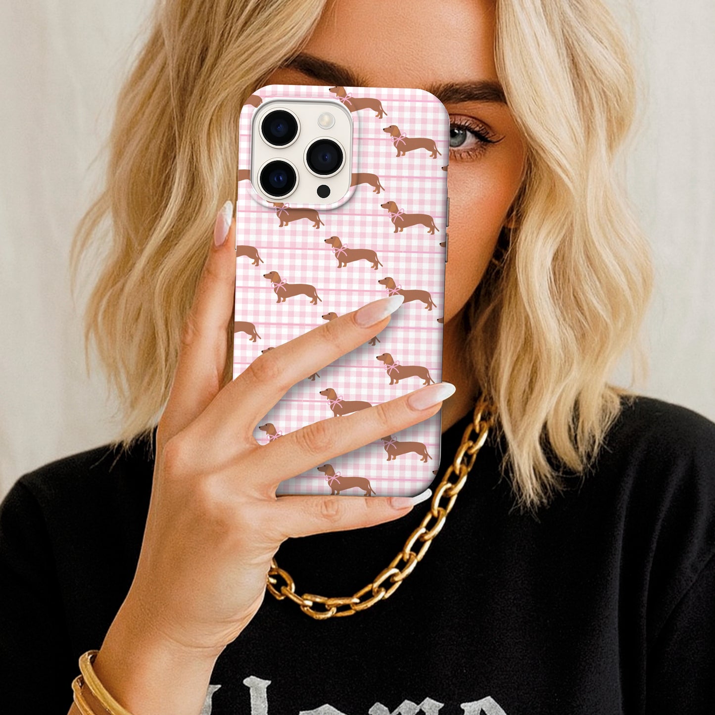 Dachshund Sweetie Interchangeable Plate